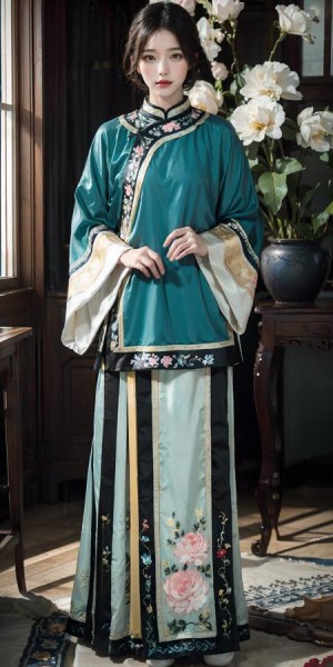 Chinese Traditional Clothing: Qing Nv Zhuang