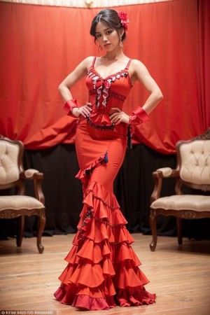 Dance Dress: Flamenco