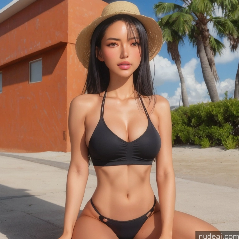 ai nude image of pics of Nude Nagatoro Hayase, Hair Ornament, Brown Eyes, Hairclip ,dark Skin, Black Hair Woman One Perfect Boobs Skinny Perfect Body Pubic Hair Tanned Skin 18 Soft Anime Crisp Anime Warm Anime Front View T-pose Squatting Straddling Beach Pool