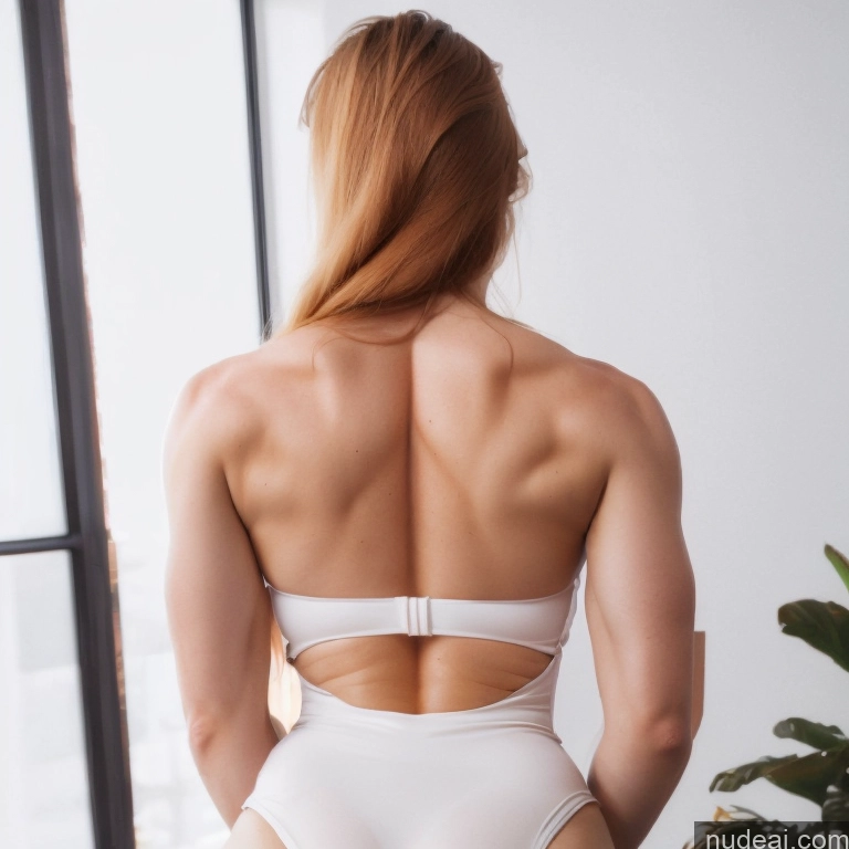 Muscular Pubic Hair Ginger Scandinavian Spreading Legs Ass Grab From Behind