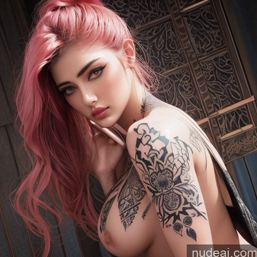 Small Tits Big Ass Short Tattoos 18 Woman Nude Angel Spreading Legs Latina Pink Hair Sad Pouting Lips Several Cyborg