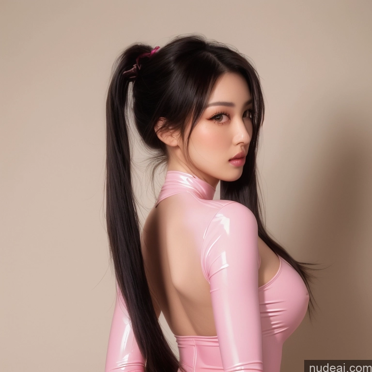Asian Pigtails Perfect Boobs Small Ass Beautiful Oversized Clothing T-Shirt