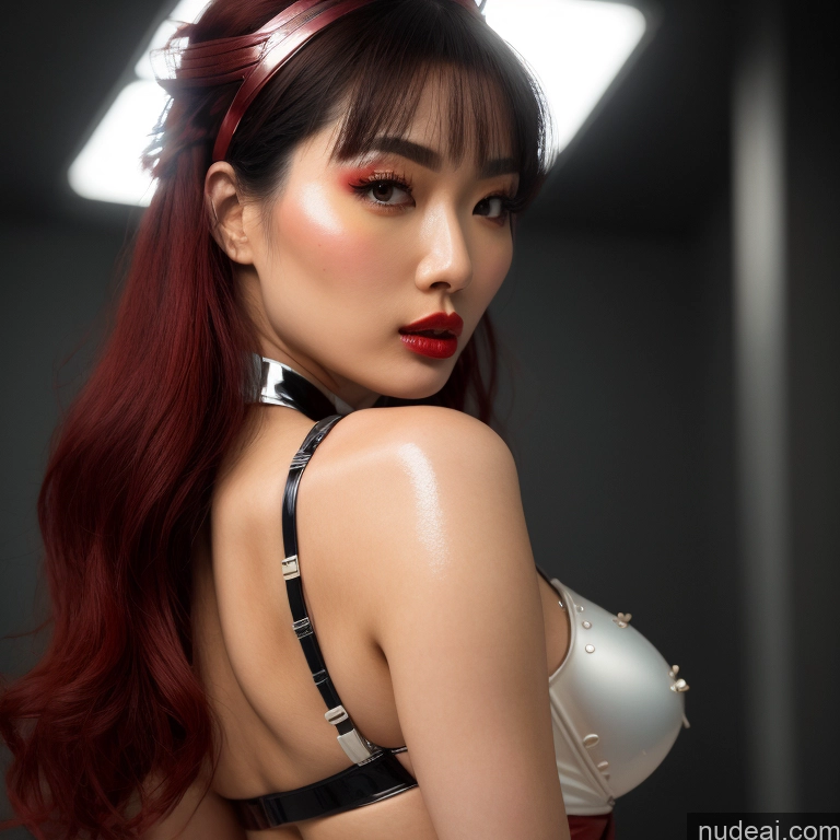 Asian Skin Detail (beta) Detailed Front View Lipstick Perfect Boobs Lingerie Model Small Ass Beautiful Side View Back View Close-up View Soft + Warm Kidnapped-bdsm-willing Partner Futuristic