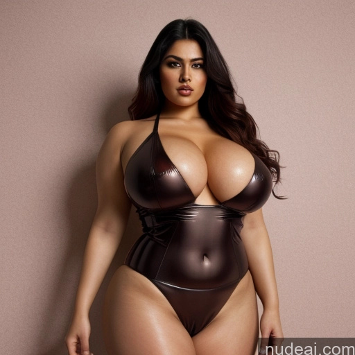 ai nude image of a close up of a woman in a wetsuit posing for a picture pics of Indian Chubby Milf Kidnap Huge Boobs Skin Detail (beta) Front View Nude Perfect Boobs Detailed 50s