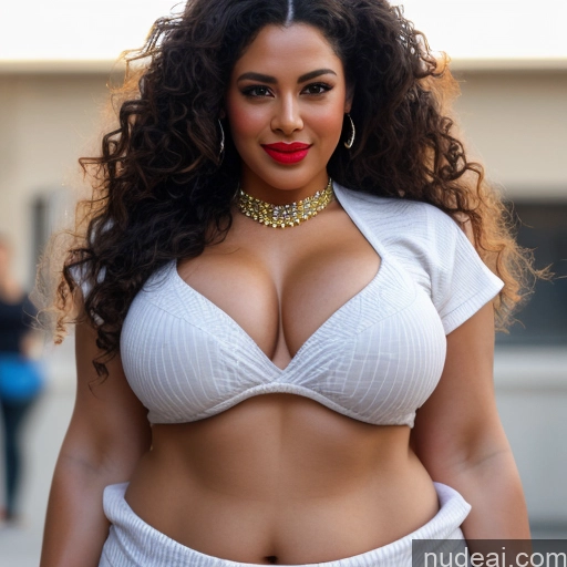 Milf Several Busty Huge Boobs Muscular Lipstick Sunglasses Big Ass Big Hips Chubby Thick Long Legs Tall Long Hair Curly Hair Fairer Skin Oiled Body 30s Happy Black Hair Messy Indian Middle Eastern 3d Film Photo Party Front View T-pose Blouse High Heels Sari Scarf Diamond Jewelry Gold Jewelry Pearl Jewelry Jewelry Bright Lighting More Weight Bigger Eyes Detailed