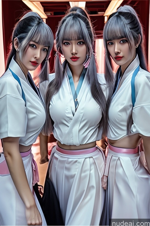 MuQingQing 18 Skin Detail (beta) Ayaka Kendo Uniform: Genshin Impact Cosplayers