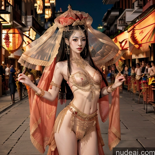 Erotic-Jiangshi-China-Zombie Dance Dress: Samba China Goddess Fashion