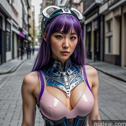 related ai porn images free for Suou Yuki ARC: A-Mecha Musume A素体机娘 Purple Hair