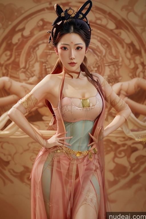 אנימה חמה Dunhuang (敦煌) V2 עָרוֹם פרטי עור (ביטא) 1 ילדה