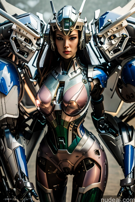 Nude SuperMecha: A-Mecha Musume A素体机娘 A1: A-Mecha Musume A素体机娘 Mech Suit Fantasy Armor Steampunk Superhero Sci-fi Armor