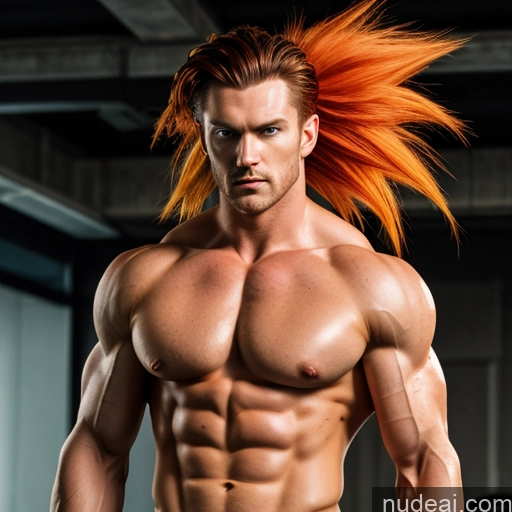 related ai porn images free for Super Saiyan 4 Super Saiyan Muscular Deep Blue Eyes Cyborg Style Cyborg Android Science Fiction Style