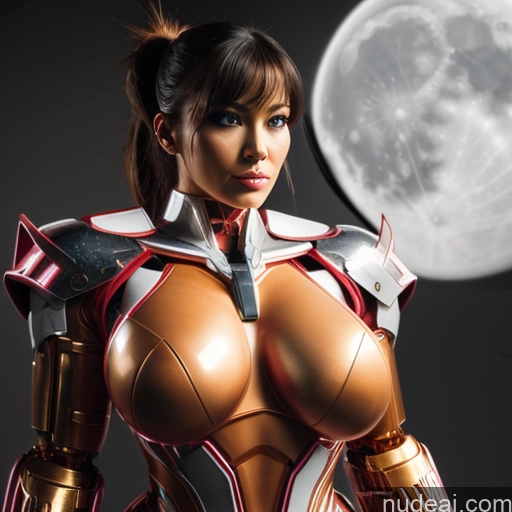 related ai porn images free for Cyborg Woman Bodybuilder Busty Bobcut Asian Latina Neon Lights Clothes: Purple Front View SuperMecha: A-Mecha Musume A素体机娘 Moon Locker Room