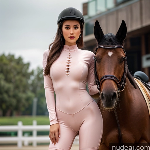 ai nude image of pics of Ahri Wooden Horse Equitation