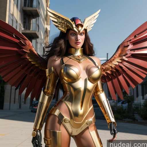 related ai porn images free for SuperMecha: A-Mecha Musume A素体机娘 Gold Jewelry 18 Nude Hawkgirl Super Saiyan 4