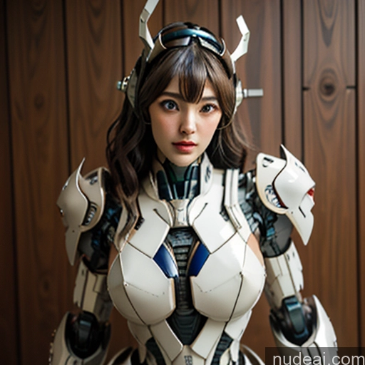 ai nude image of araffe woman in a futuristic suit posing for a picture pics of Nude Bangs Wavy Hair Looking At Sky Wooden Horse SSS: A-Mecha Musume A素体机娘 REN: A-Mecha Musume A素体机娘 ARC: A-Mecha Musume A素体机娘