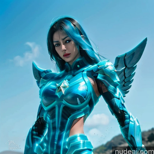 related ai porn images free for Woman Bodybuilder Busty Muscular Abs Perfect Boobs Blue Hair Skin Detail (beta) Front View Cosplay Superhero Detailed Captain Marvel Has Wings Deep Blue Eyes Angel SuperMecha: A-Mecha Musume A素体机娘 Neon Lights Clothes: Blue