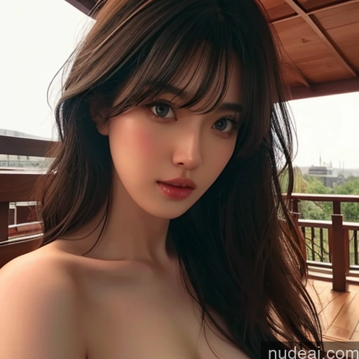 related ai porn images free for Nude Looking At Sky Wooden Horse Bangs Wavy Hair