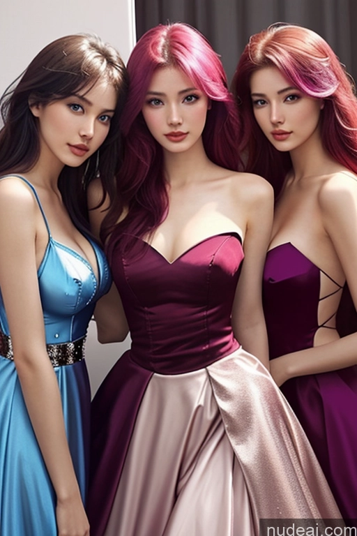 related ai porn images free for 18 Rainbow Haired Girl Haute Couture | Ball Gown