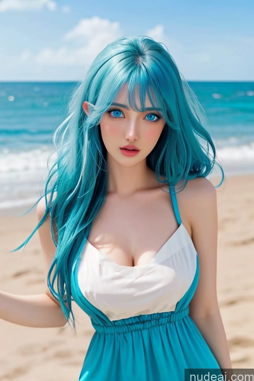 related ai porn images free for Looking At Sky Bangs Wavy Hair Beach Nude Dirndl Gold Jewelry Pearl Jewelry Deep Blue Eyes Rainbow Haired Girl