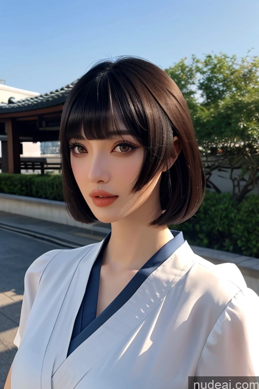 related ai porn images free for Looking At Sky Hime Cut Two Geisha