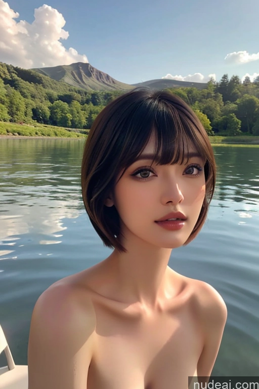 related ai porn images free for Looking At Sky Hime Cut Nude Lake
