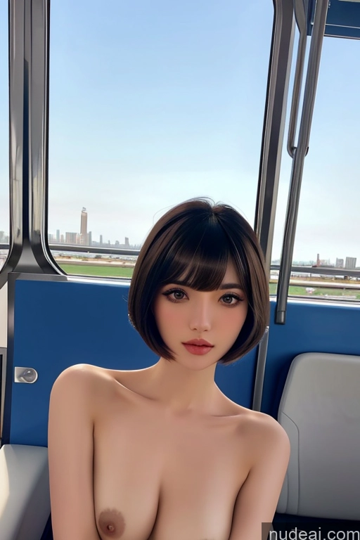 related ai porn images free for Looking At Sky Hime Cut Nude Train