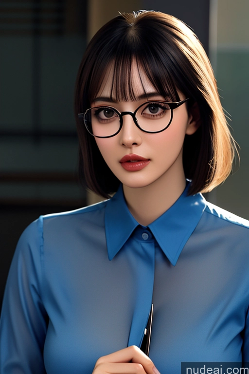 related ai porn images free for Looking At Sky Hime Cut Nude Train Busty Glasses Ruru