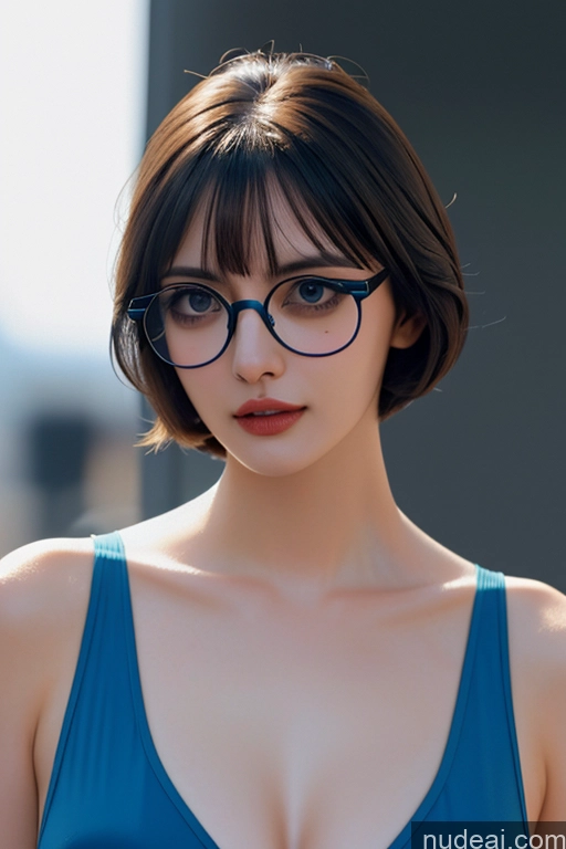 related ai porn images free for Looking At Sky Hime Cut Nude Busty Glasses Ruru