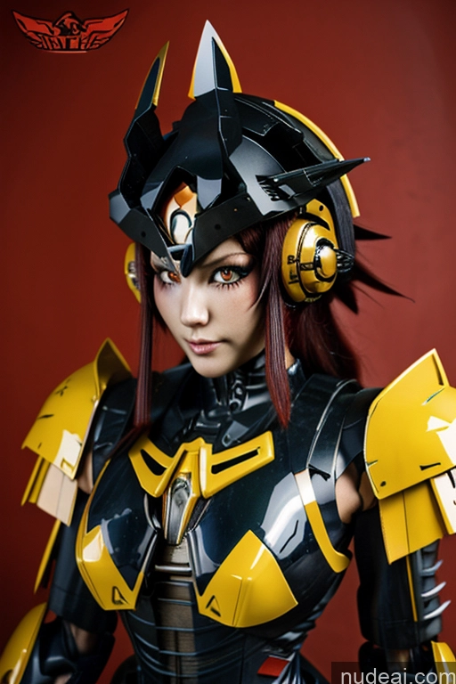 ai nude image of arafed woman in a black and yellow costume with a yellow helmet pics of Hu Tao: Genshin Impact Cosplayers REN: A-Mecha Musume A素体机娘 SuperMecha: A-Mecha Musume A素体机娘 A1: A-Mecha Musume A素体机娘 Super Saiyan 4 Super Saiyan