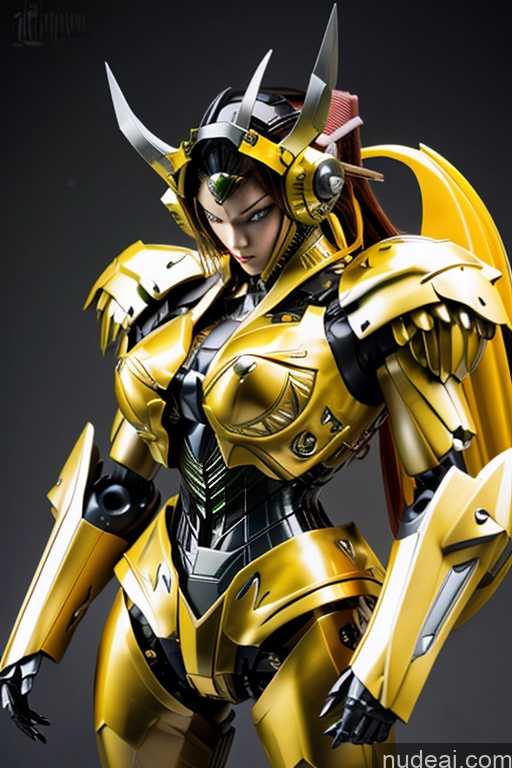 ai nude image of a close up of a woman in a gold armor suit pics of REN: A-Mecha Musume A素体机娘 SuperMecha: A-Mecha Musume A素体机娘 A1: A-Mecha Musume A素体机娘 Super Saiyan 4 Super Saiyan MuQingQing