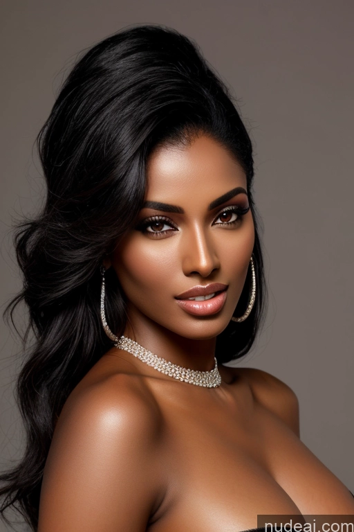 indisch afrikanisch Miss-Universum-Modell zwei