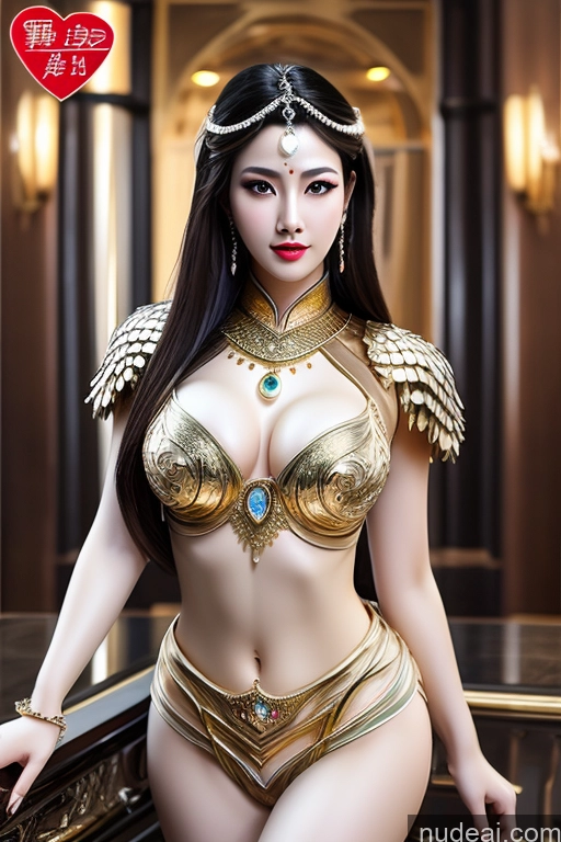 related ai porn images free for MuQingQing Big Hips Gold Jewelry Diamond Jewelry Fantasy Armor Transparent Jewelry Pearl Jewelry
