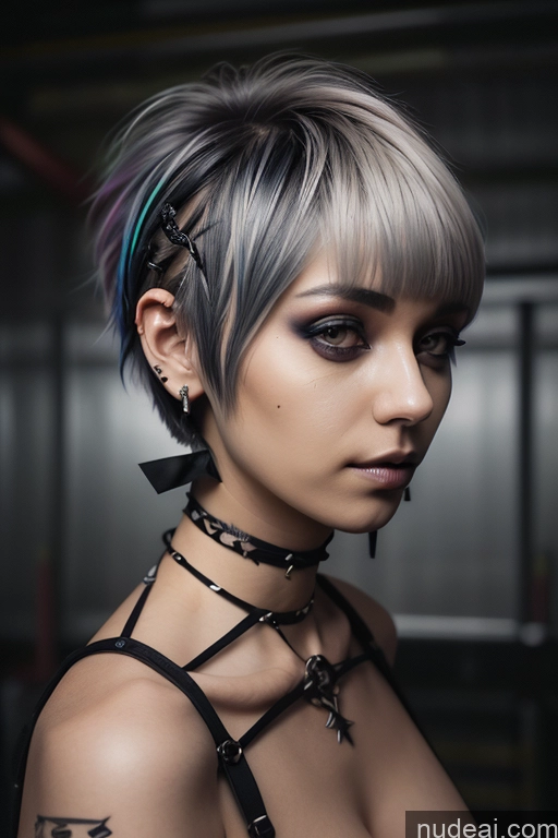 related ai porn images free for Nude Close-up View Rainbow Haired Girl Braided Perfect Boobs Short Hair Gothic Punk Girl Milf Anis Nikke Richy