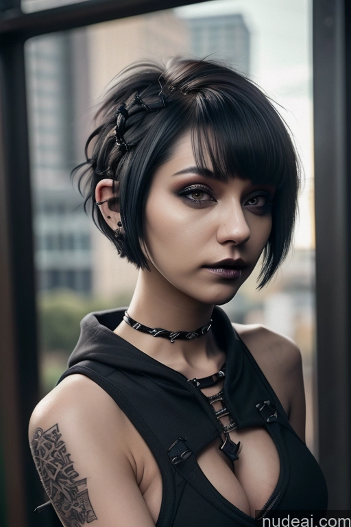 related ai porn images free for Nude Close-up View Rainbow Haired Girl Braided Perfect Boobs Short Hair Gothic Punk Girl Milf Cropped Hoodie Underboob