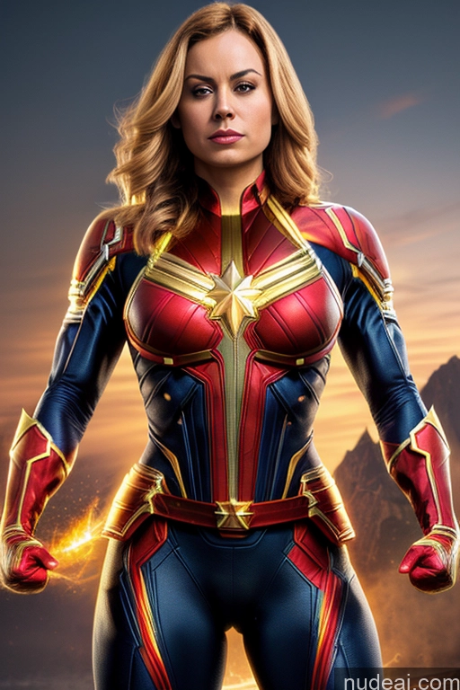 ai nude image of captain marvel is posing for a photo in a scene from the avengers pics of Regal Front View Muscular Busty Cosplay Superhero Captain Marvel Neon Lights Clothes: Yellow Neon Lights Clothes: Red Neon Lights Clothes: Orange