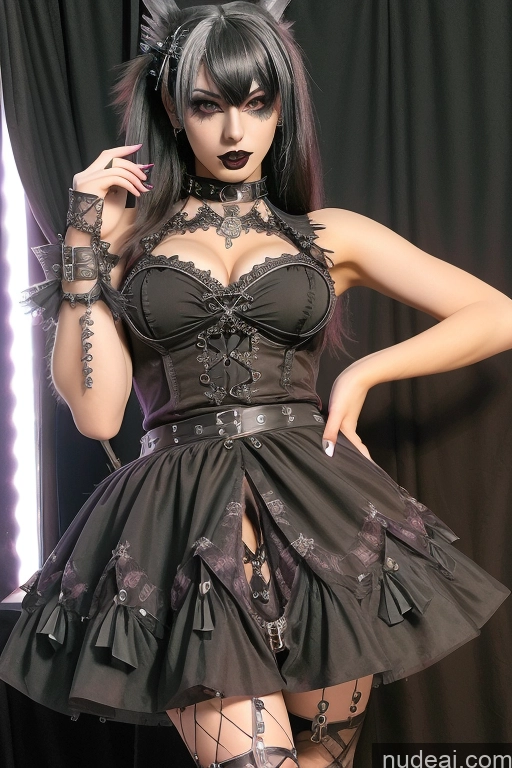 18 Goth Gals V2 Punk Skirt