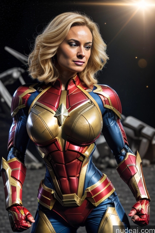 related ai porn images free for Captain Marvel Busty Superhero Powering Up Blonde Cosplay Science Fiction Style Bodybuilder Abs Space Perfect Boobs Heat Vision SuperMecha: A-Mecha Musume A素体机娘