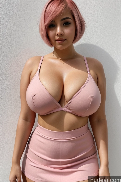 related ai porn images free for Thick Turkish Shirt Micro Skirt Busty Short Hair Pink Hair