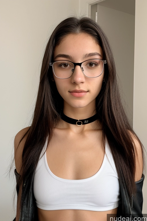 related ai porn images free for 18 Skinny Glasses Short White Choker