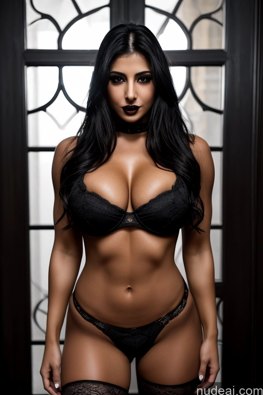 related ai porn images free for Model One Busty Muscular Big Ass Abs Beautiful 20s Seductive Sexy Face Orgasm Black Hair Long Hair Arabic Dark Fantasy Nude Goth Vampire Victorian Dark Lighting Simple Butt Crack Front View