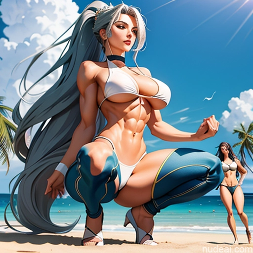 related ai porn images free for Woman Milf Two Huge Boobs Big Ass Abs Big Hips Long Legs Long Hair 20s 30s Orgasm Seductive Green Hair Bangs Spanish White Soft Anime Squatting Spreading Legs Front View Nude Beach Volleyball Topless Bright Lighting