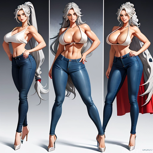 Woman Huge Boobs Big Ass Big Hips Long Legs Long Hair Soft Anime Nude Asian Several Detailed Bending Over Milf Perfect Boobs Perfect Body 20s Ahegao
