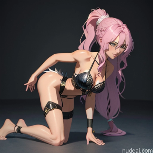 Small Tits Beautiful Small Ass Skinny Perfect Body Kidnap 18 Pink Hair Shocked Strip Club Spanking Bdsm Corset Jewelry Corset Gothique One Pixie Long Hair Angst 3d Model Detailed