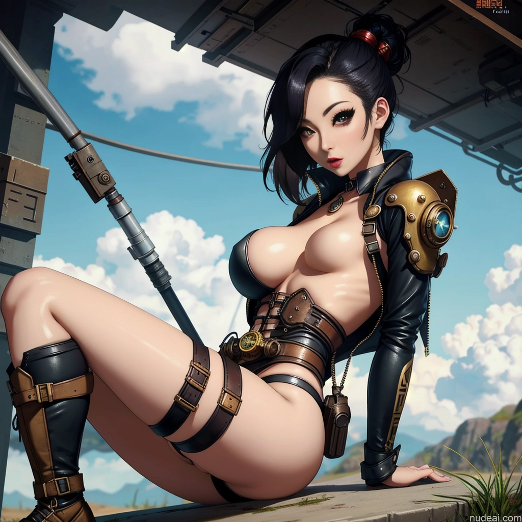 Perfect Boobs Beautiful Small Ass 20s Asian Fallout Steampunk