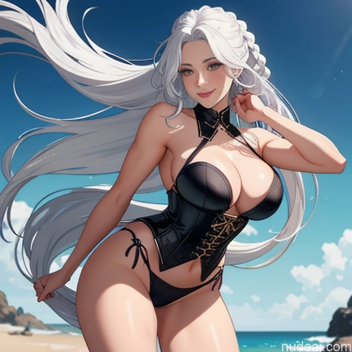 related ai porn images free for White Hair 20s One Big Ass Big Hips Perfect Body Long Hair Ahegao Happy Braided Corset Bending Over