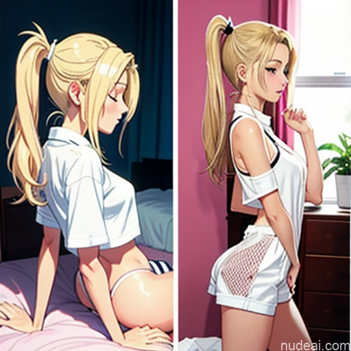 related ai porn images free for Sorority One Skinny Small Tits Small Ass 18 Blonde Pigtails White Soft Anime Bedroom Side View Sleeping 90s Jumpsuit Mesh