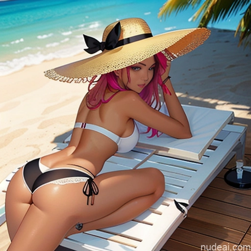 related ai porn images free for Small Ass 18 Pink Hair Tanned Skin Black Soft Anime Back View Fishnet Dress