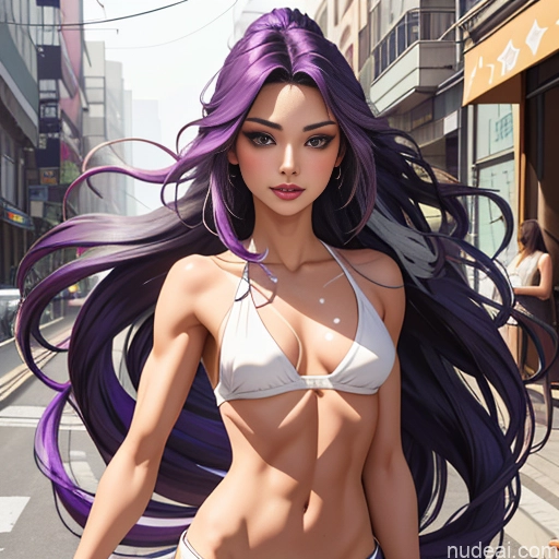 related ai porn images free for One Small Tits Beautiful Woman Long Hair Perfect Body 18 20s Ahegao Orgasm Purple Hair Messy Soft Anime Warm Anime Party Street Front View Close-up View Bodypaint Transparent Bright Lighting Brazilian