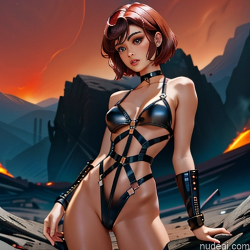 Perfect Boobs Beautiful Small Ass Skinny Perfect Body Fairer Skin Short Hair Seductive Ginger 18 Rockstar Hair 3d Hell Pose 不小心摔倒 Fallen_down Angel Bdsm Choker Lingerie Latex Witch Glowing, Skull, Armor, Spikes, Teeth, Monster, Dirty, Tentacles, Pus, Pimples, Crack, Truenurgle Bondage Outfit/Dominatrix 拘束带装 Corset Gothique EdgDL, Lingerie Set, Wearing EdgDL, Chic Lingerie