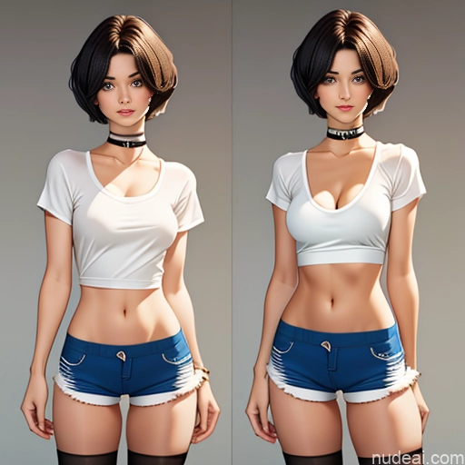 related ai porn images free for One Sorority Skinny Small Tits Small Ass Short Short Hair 18 Brunette Pixie White Soft Anime Choker Shirt Short Shorts Pantyhose